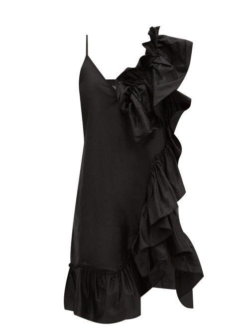 Black Ruffle Dress