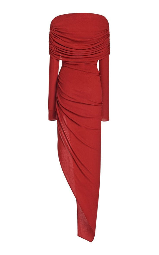 Red Evening Dress